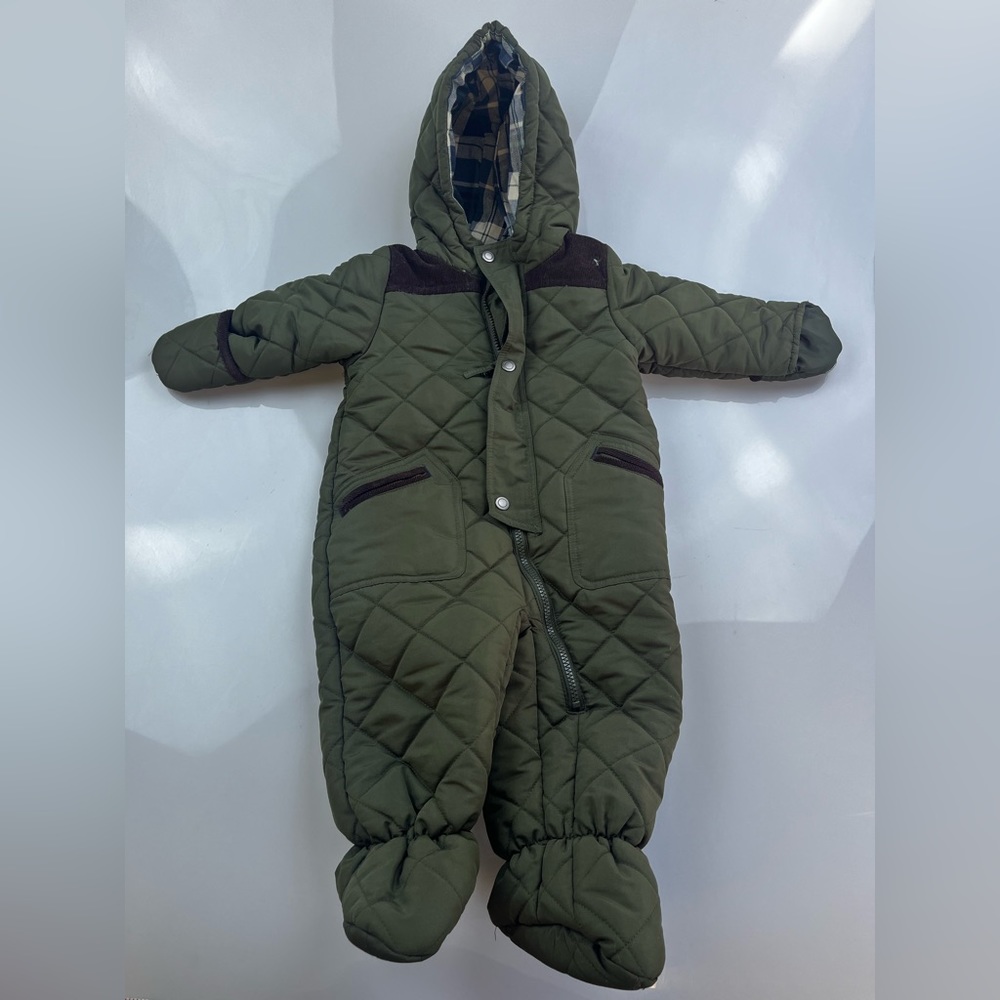 Rothschild Quilted Hooded Baby Snowsuit S120-33